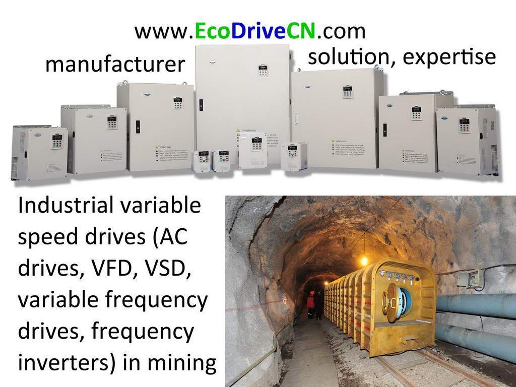 V&T EcoDriveCN® AC inverter drives for mining