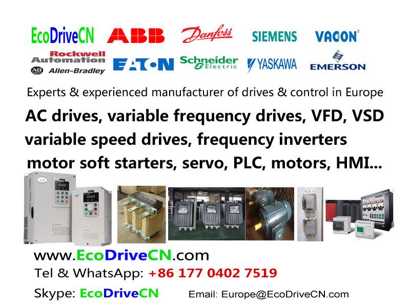 V&T EcoDriveCN® drives in Europe