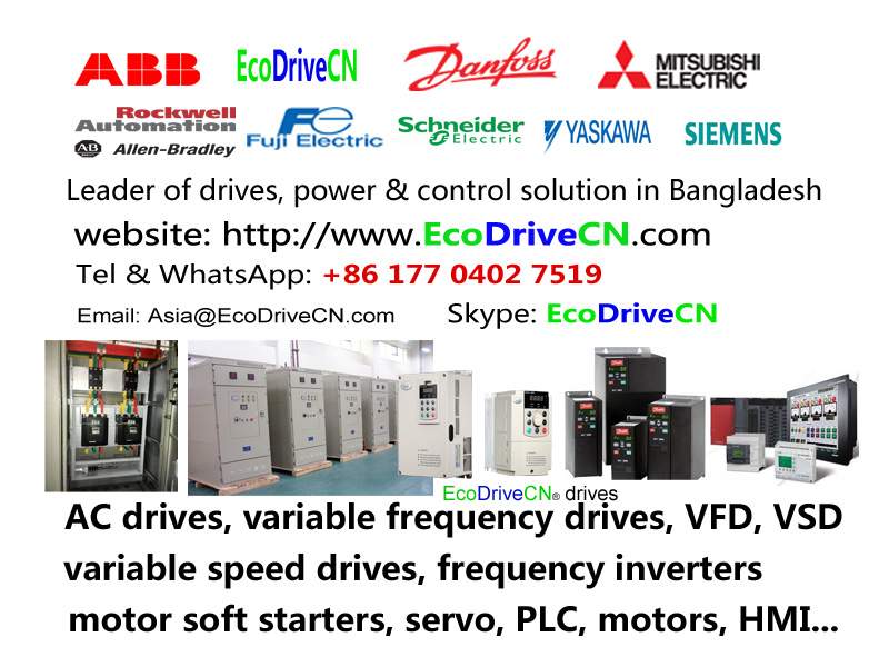 V&T EcoDriveCN® drives in Mexico motor soft starters, frequency inverters in Bangladesh