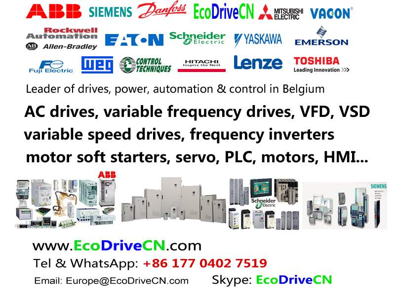 V&T EcoDriveCN® drives in Belgium V&T EcoDriveCN® drives in Belgium