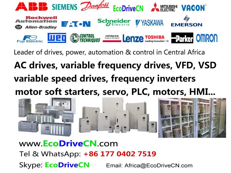 V&T EcoDriveCN® drives in Central Africa