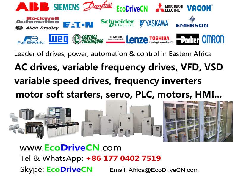 V&T EcoDriveCN® drives in Eastern Africa V&T EcoDriveCN® drives in East Africa