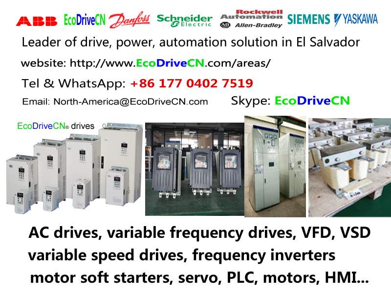 V&T EcoDriveCN® drives in El Salvador