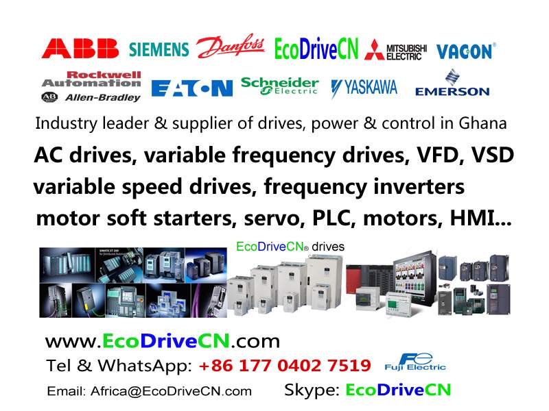 V&T EcoDriveCN® drives in Ghana V&T EcoDriveCN® drives in Ghana