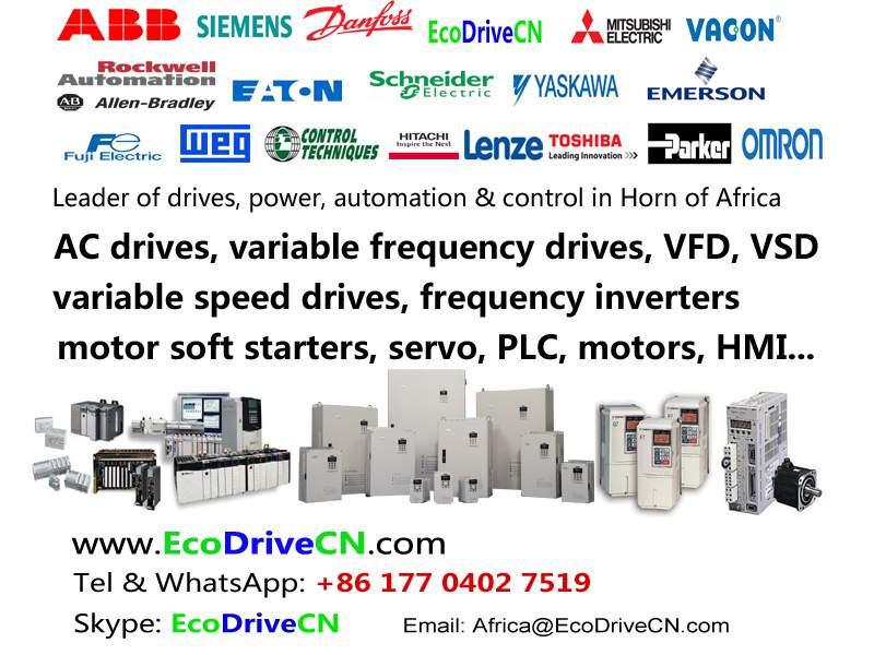 V&T EcoDriveCN® drives in Horn of Africa