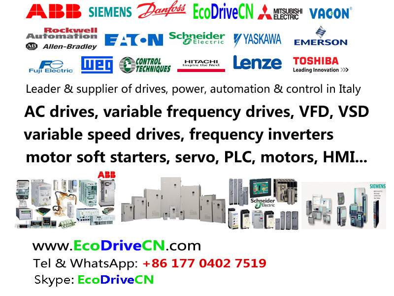 V&T EcoDriveCN® drives in Italy V&T EcoDriveCN® drives in Italy
