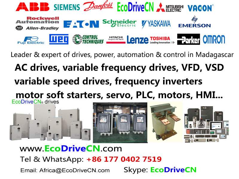 V&T EcoDriveCN® drives in Madagascar V&T EcoDriveCN® drives in Madagascar