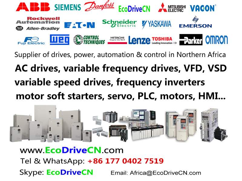 V&T EcoDriveCN® drives in Northern Africa V&T EcoDriveCN® drives in Northern Africa