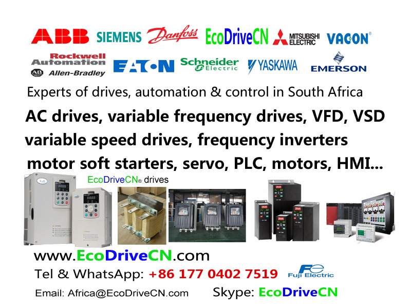V&T EcoDriveCN® drives in South Africa V&T EcoDriveCN® drives in South Africa
