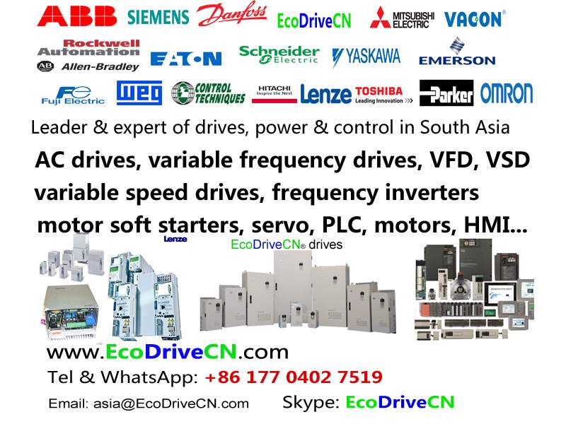 V&T EcoDriveCN® drives in South Asia