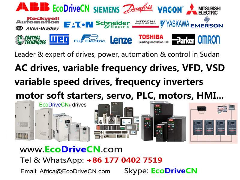 V&T EcoDriveCN® drives in Sudan