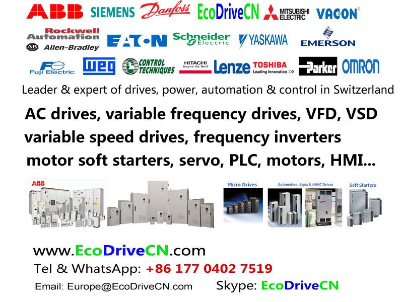 V&T EcoDriveCN® drives in Switzerland V&T EcoDriveCN® drives in Switzerland