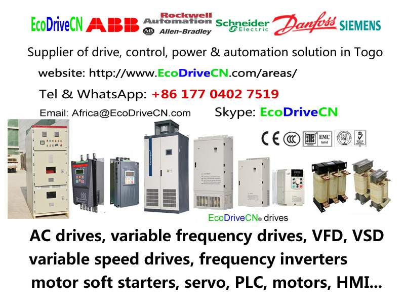 V&T EcoDriveCN® drives in Togo