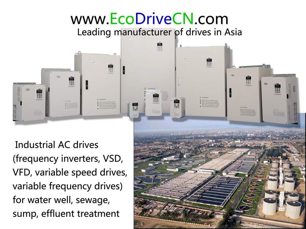 V&T EcoDriveCN® drives for water and sewage treatment V&T EcoDriveCN® drives for water and sewage treatment