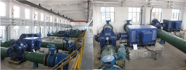 circulating cooling water pumps
