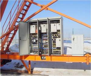 inverter on portal crane