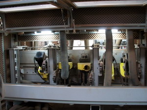 wood forming machine