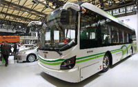 hybrid electric bus on CIIF