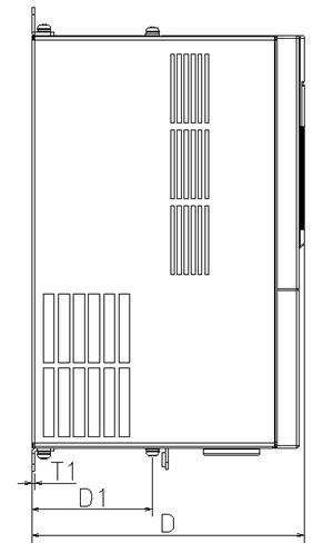 universal frequency inverter size