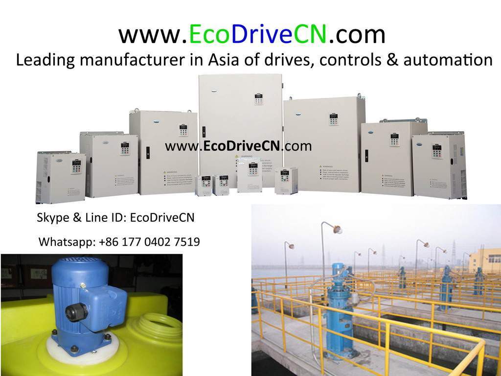 EcoDriveCN inverters for mixer