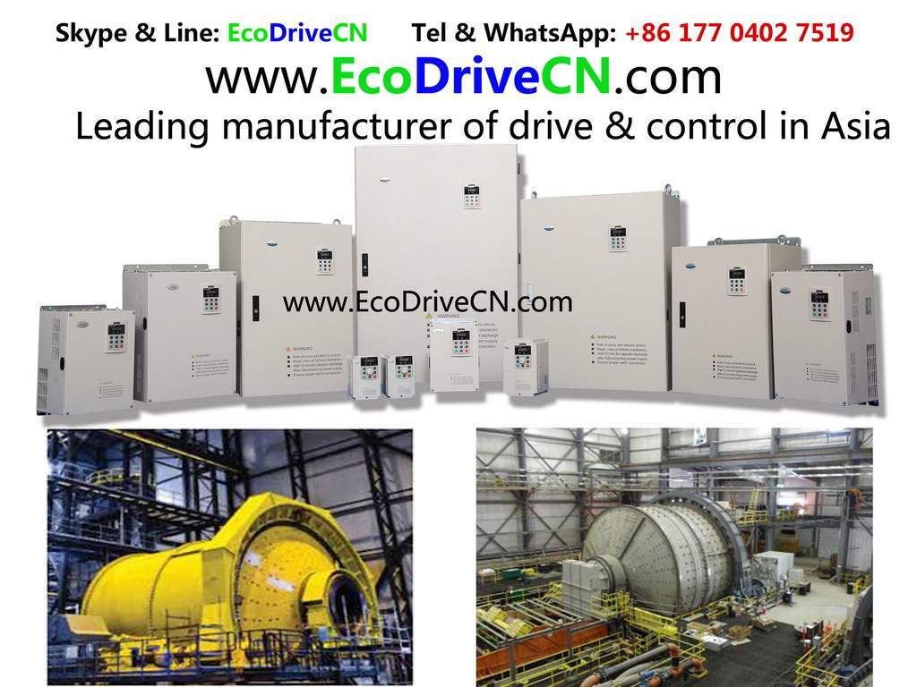 EcoDriveCN drives for ball mills